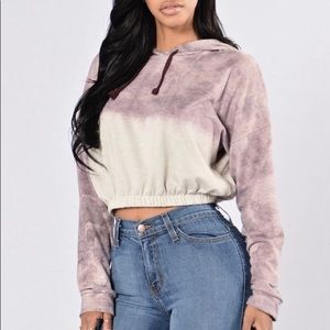 Go For A Dip Hoodie - Burgundy